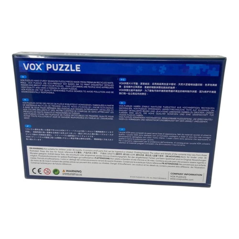 VOX WAVE 1000 Piece Jigsaw Puzzle Artist Alireza Moghaddam Colorful NEW SEALED - Picture 2 of 6